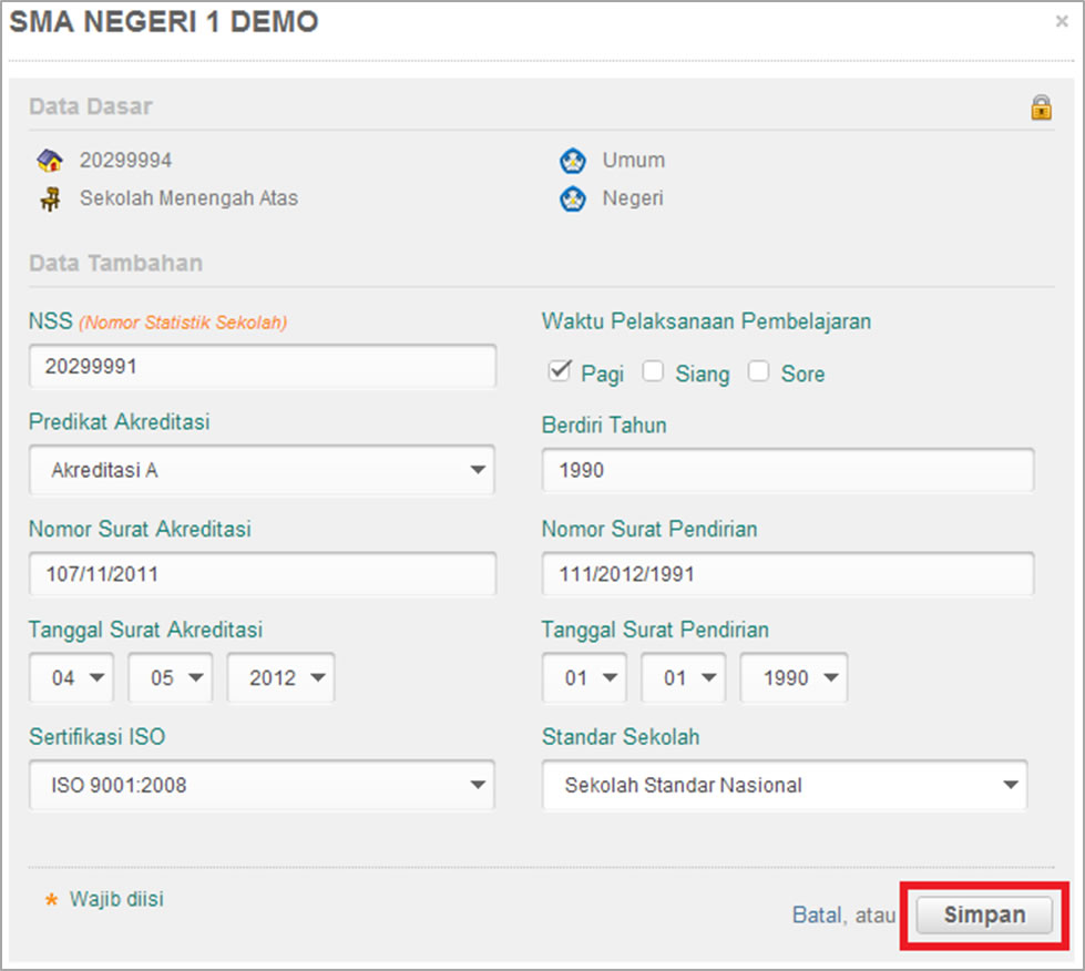 sekolah edit data sekolah2