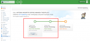 dan password login Anda pada halaman login yang muncul Cara Verval Inpassing PTK Pada Aplikasi Simpatika