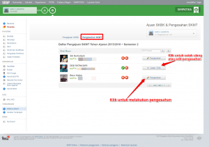 klik untuk melakukan pengesahan