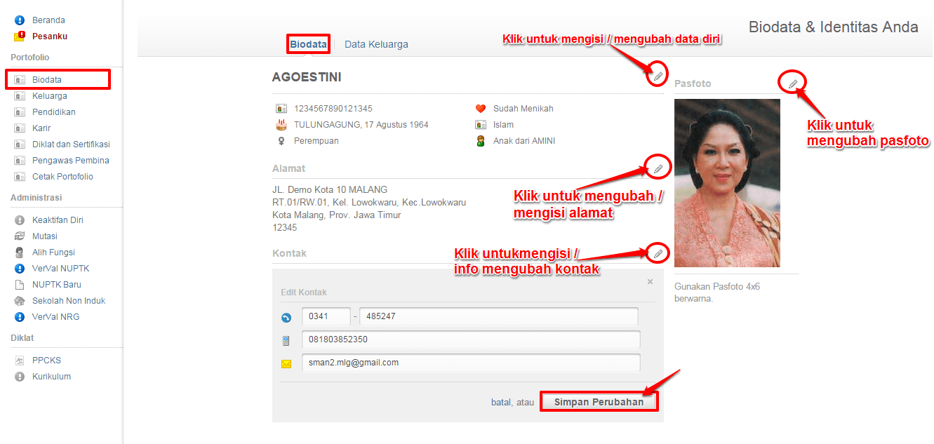 Tutorial Lengkap Edit Data Rinci di Akun Simpatika Kemenag Tahun Ini