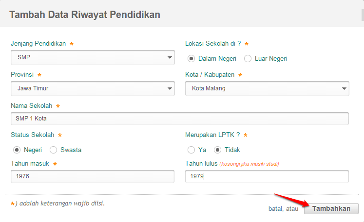 Tutorial Edit Data Rinci di Akun Simpatika Kemenag Tahun Ini